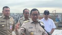Rentan Banjir Rob, Pramono Minta Pembangunan Tanggul di Pesisir Jakarta Dilanjutkan