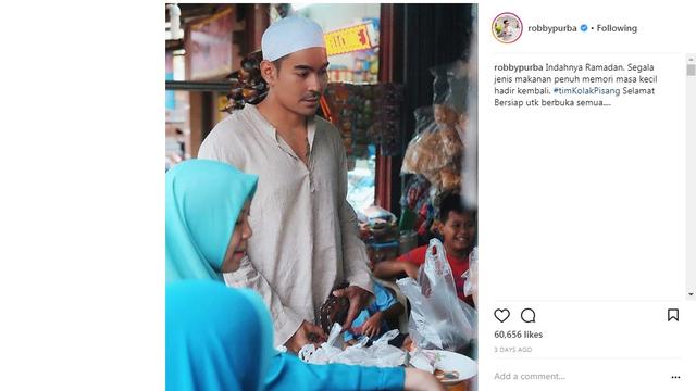 Robby Purba (Foto: Instagram)