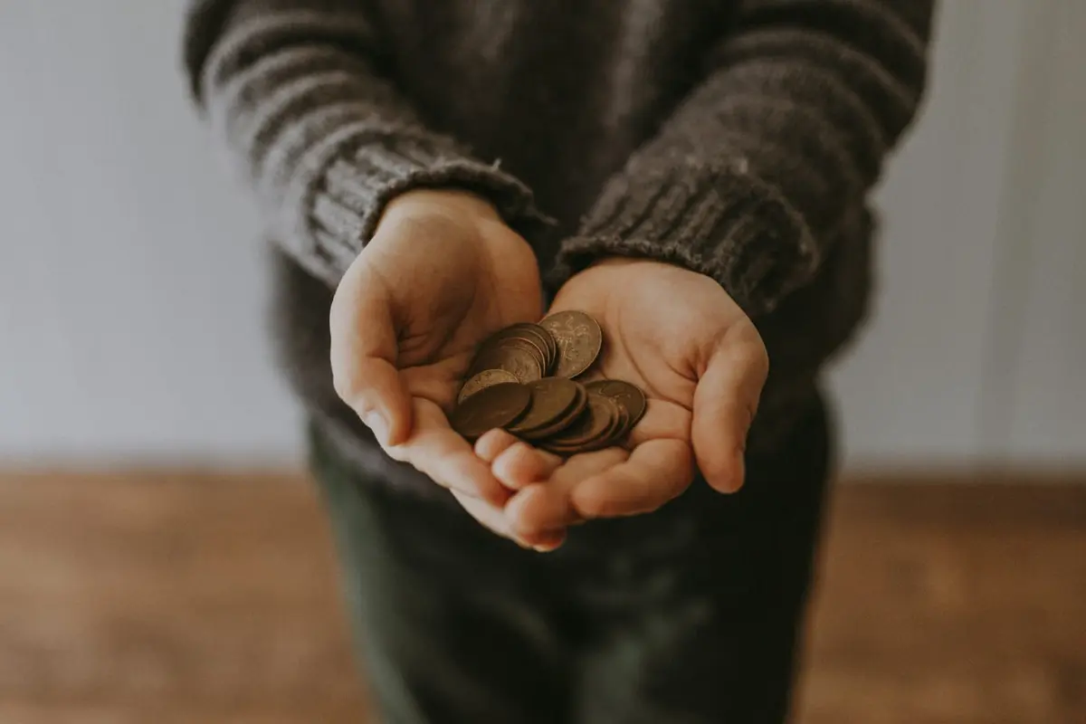 Kids with money