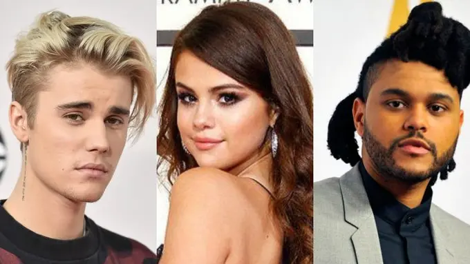 [Bintang] Justin Bieber - Selena Gomez - The Weeknd