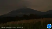Gunung Raung Erupsi Lagi Masyarakat diminta tetap waspada (Istimewa)