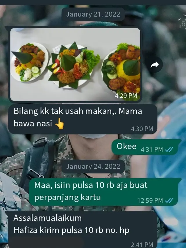 6 Chat Ibu Langsung Peka Kirim Uang ke Anaknya Ini Bikin Senyum-Senyum
