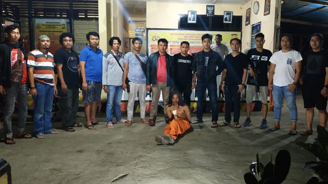 Polisi berhasil menangkap pembunuh pengembali sapi di Kabupaten Takalar, Sulsel (/ Eka Hakim)