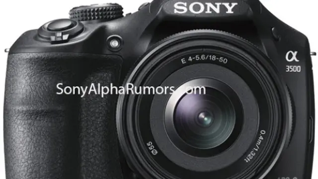 Terungkap Gambar dan Spesifikasi Kamera Sony A3500
