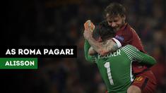 AS Roma memagari Alisson Becker dari Real Madrid dan Liverpool dengan harga 100 juta euro.