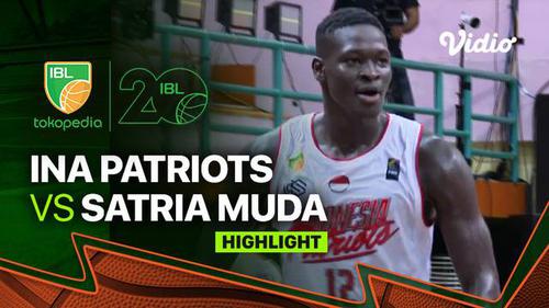 VIDEO: Highlights Laga Seru IBL 2023, Satria Muda Kalahkan Indonesia Patriots 63-61