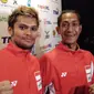 2 pesilat Indonesia di SEA Games 2017 Yolla Primadona dan Hendy (kanan) (Liputan6.com / Cakrayuri Nuralam)