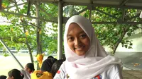 Calon Paskibraka Nasional 2017 asal Kalimantan Tengah, Rizky Kusumawardani. (Liputan6.com/Lizsa Egeham)