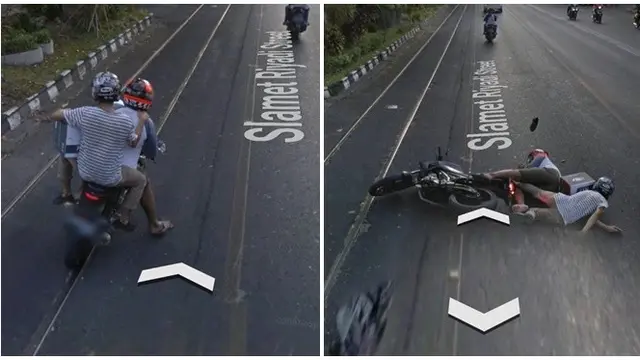 6 Potret Kocak Orang saat Terekam Google Maps Ini Posenya Bikin Ketawa