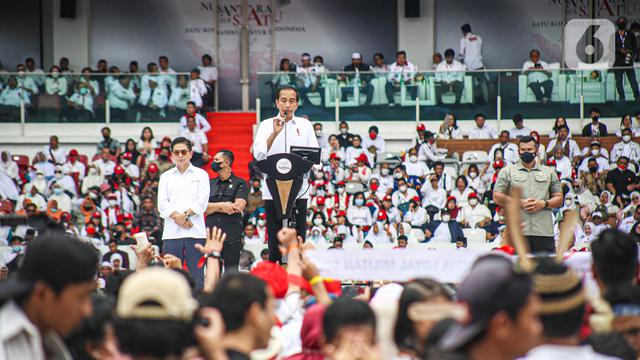 Presiden Joko Widodo Hadiri Nusantara Bersatu