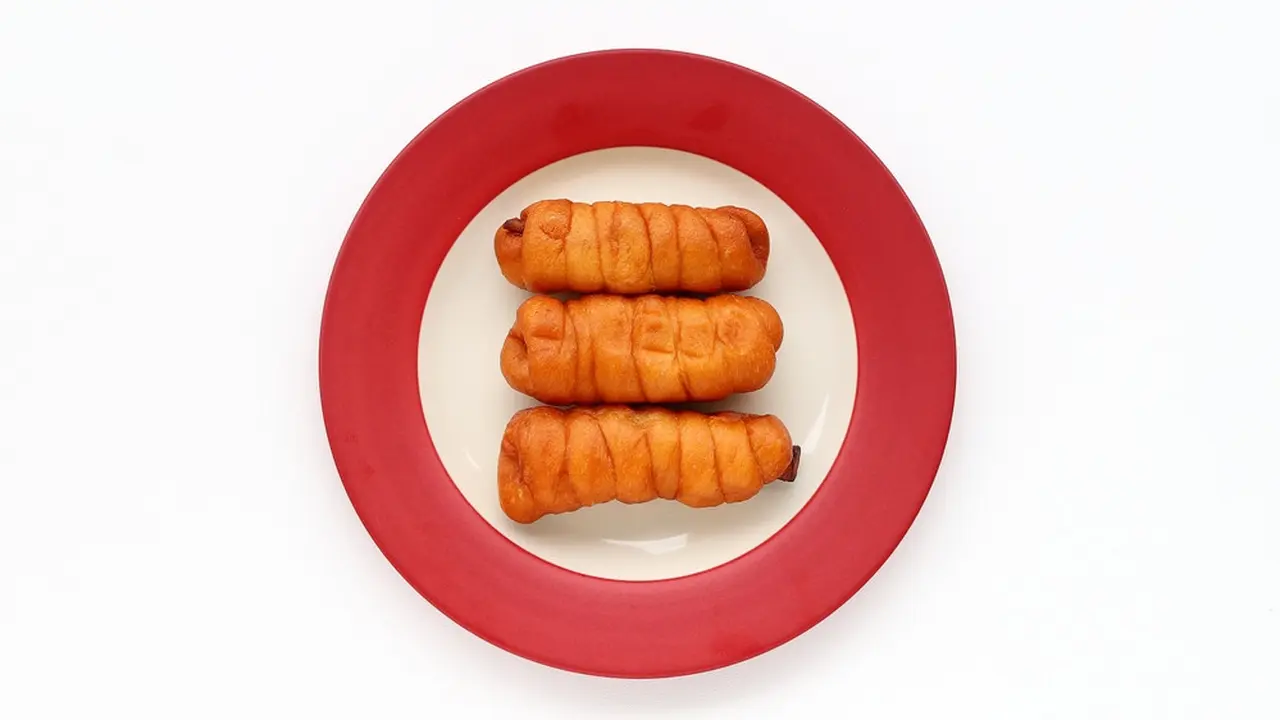 roti pisang cokelat