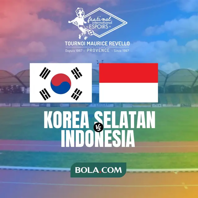 Turnamen Toulon 2024: Korea Selatan Vs Timnas Indonesia U-20