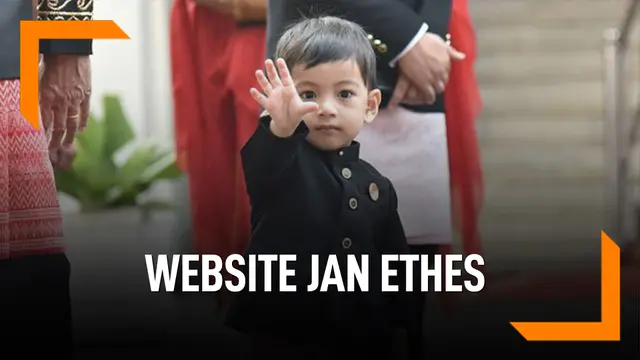 VIDEO: Wow, Jan Ethes Kini Punya Website
