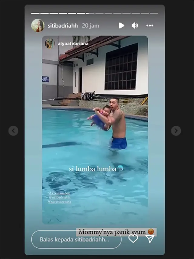 [Fimela] Anak Siti Badriah dan Krisjiana