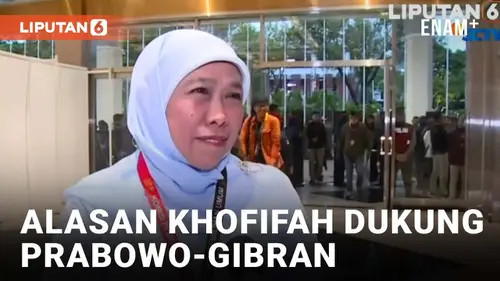VIDEO: "We Need Strong Power Leader" Alasan Khofifah Gabung ke TKN Prabowo-Gibran