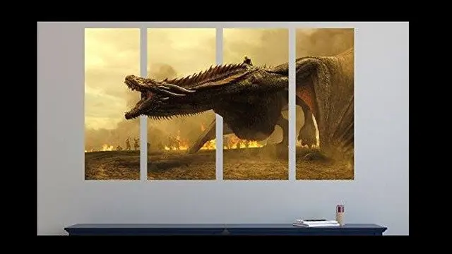 dekorasi bertema Game of Thrones