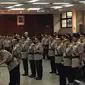 Kapolri Jenderal Pol Tito Karnavian melantik dan memimpin serah terima jabatan Kabareskrim dan 10 pejabat tinggi Polri lainnya, Kamis (24/1/2019). (Liputan6.com/Nafiysul Qodar)