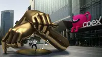 Patung 'Gangnam Style' Dibangun di Seoul (BBC)