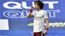 Gol penyeimbang David Luiz di menit ke-39 menjadi titik balik kemenangan Arsenal yang menjadi lebih percaya diri mengalahkan tuan rumah Leicester City. (Foto: AP/Pool/Rui Vieira)