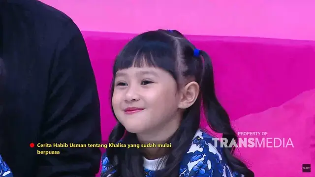 Khalisa minta hadiah umrah dari Kartika Putri. (credit:youtube.com/@TRANSTVofficial)