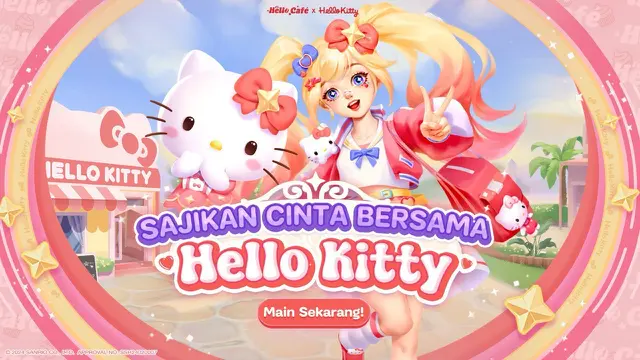 VNGGames hadirkan kolaborasi dengan Sanrio, boyong Hello Kitty ke game Hello Cafe