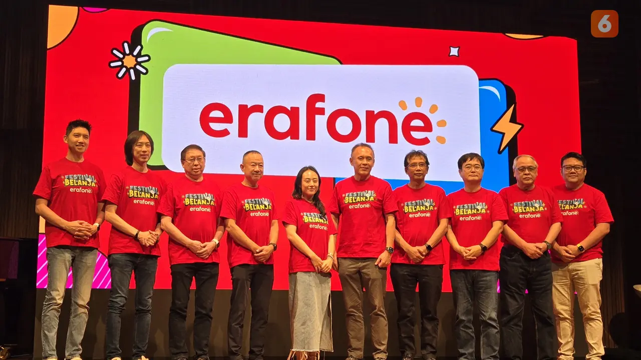 Erajaya Digital merayakan ulang tahun ke-28 tahun Erafone dengan pergantian logo menjadi lebih friendly dan dinamis bagi pelanggan.