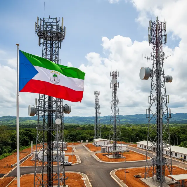 Perkembangan Infrastruktur Telekomunikasi di Guinea Ekuatorial (AI Generated)