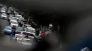 Parkir liar masih marak di sepanjang Jalan di Ponegoro, tepatnya depan Rumah Sakit Cipto Mangunkusumo, , Jakarta, Senin (8/9/2014) (Liputan6.com/Johan Tallo)