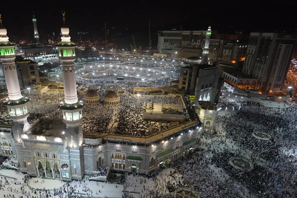 Wow, Begini Pemandangan Masjidil Haram dari Ketinggian