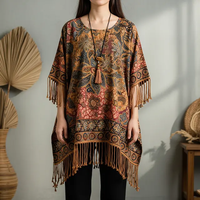 9 Model Batik Wanita Bohemian