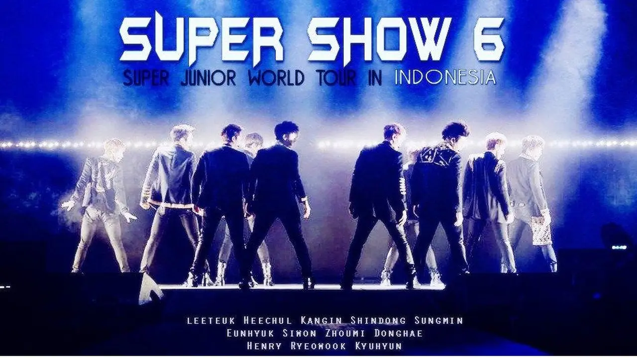 Super Junior Umumkan Gelar Konser di Indonesia