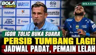 Igor Tolic Buka Suara Usai Persib Tumbang 0-1 dari Madura United, Soroti Jadwal Padat dan Pemain Kelelahan