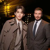 David Beckham hingga S.Coups Seventeen hadir di fashion Show BOSS. Dok. BOSS