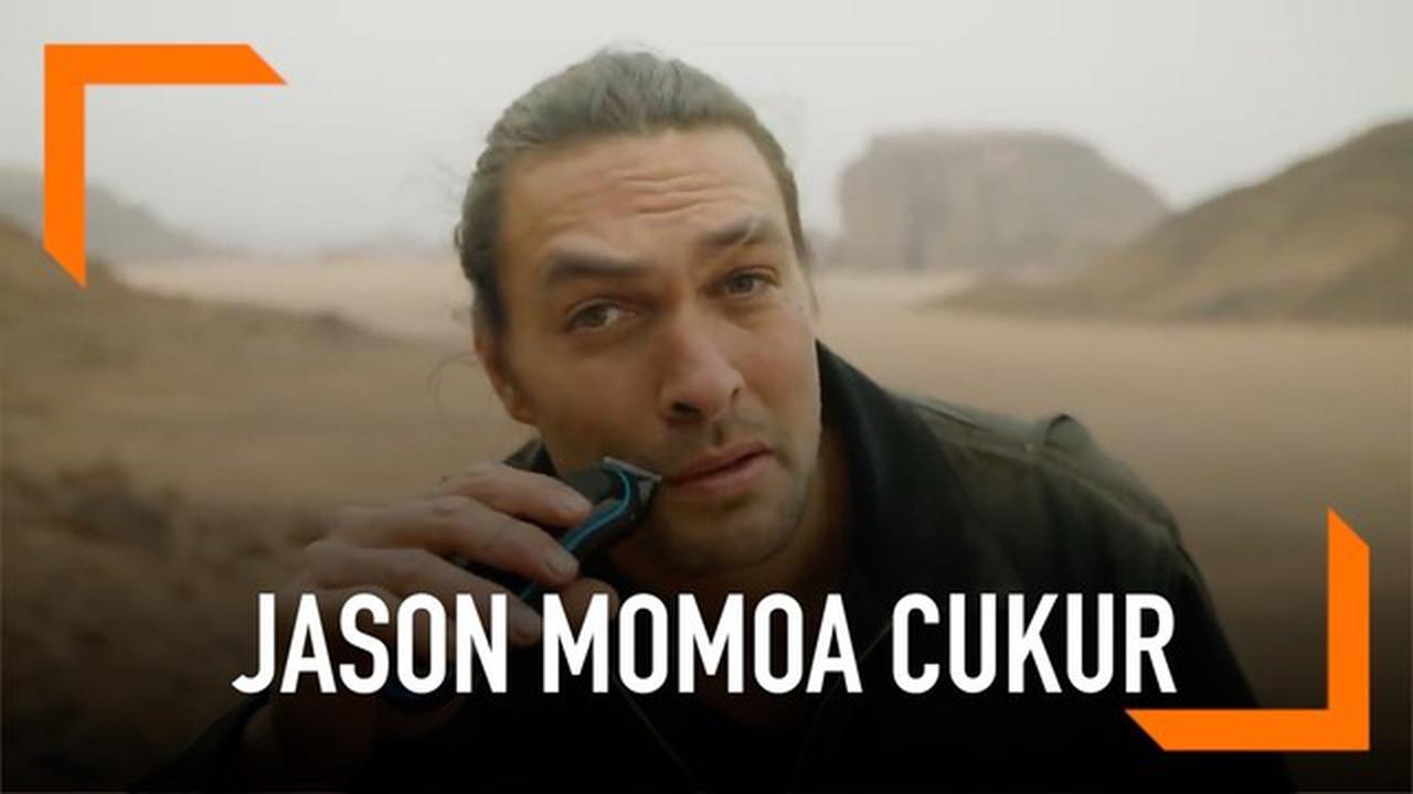 VIDEO: Penampilan Baru Jason Momoa Usai Cukur Jenggot