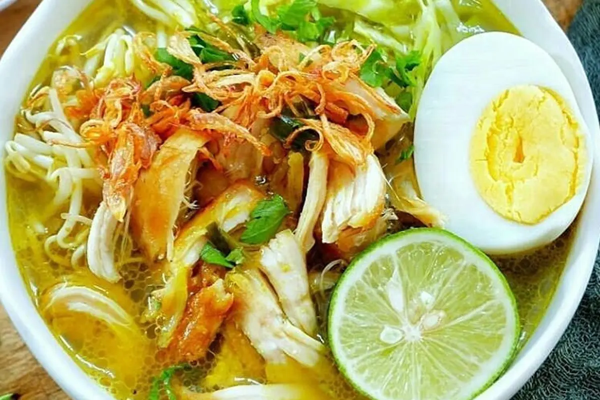 ilustrasi resep soto ayam/doyanresep