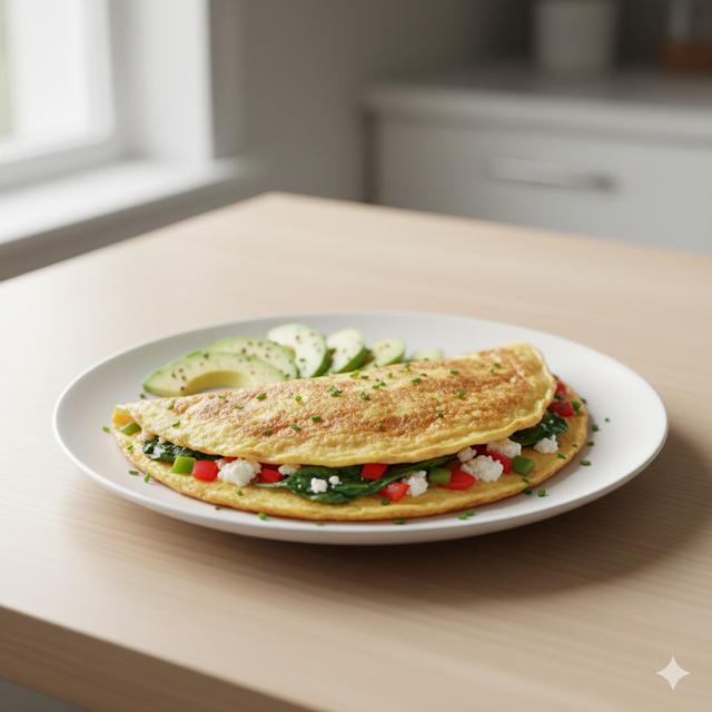 2. Omelet Sayur Keju