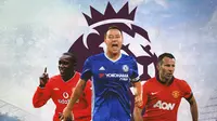 Premier League - Dwight Yorke, John Terry, Ryan Giggs (Bola.com/Adreanus Titus)