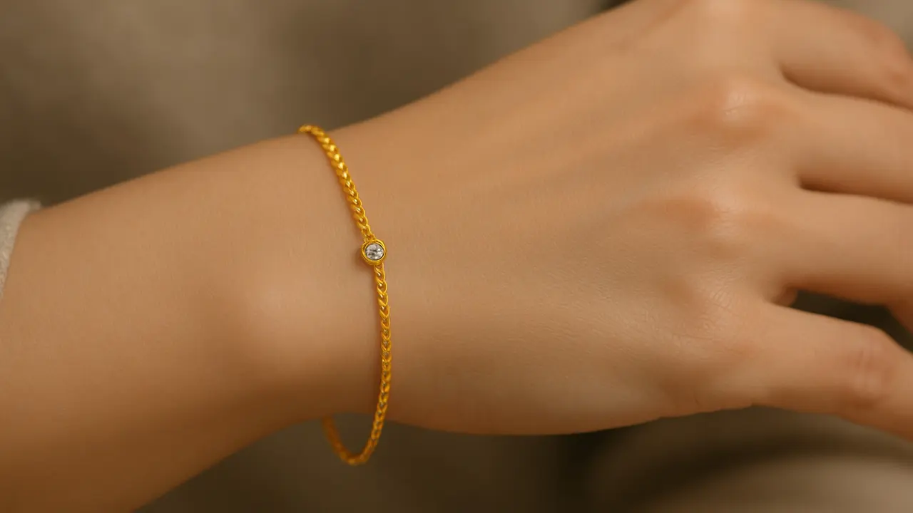 Gelang Model Sekarang 24 Karat 5 Gram Terpopuler
