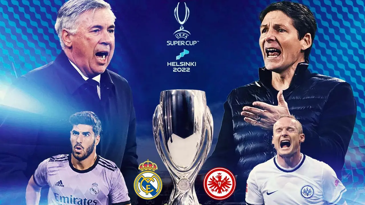 Piala Super Eropa - Real Madrid Vs Eintracht Frankfurt