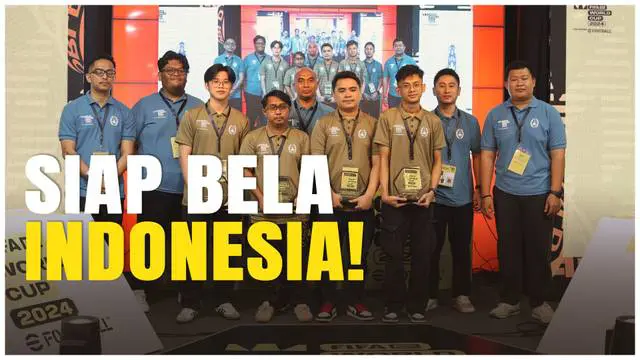 VIDEO: Kelas, Ini Dia Empat Pemain eFootball yang Wakili Indonesia di FIFAe World Cup 2024