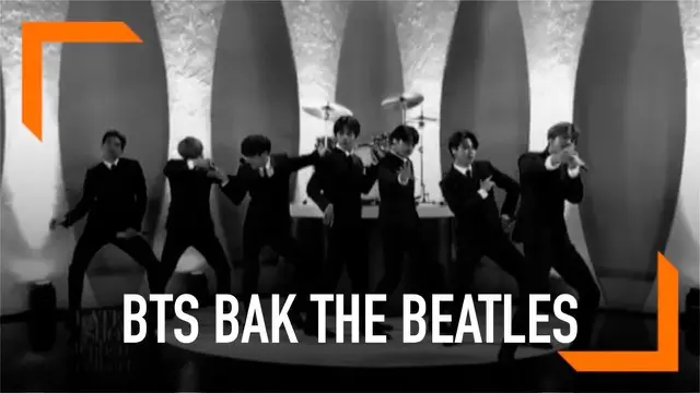 VIDEO: BTS Tampil Seperti The Beatles di Talkshow Populer AS