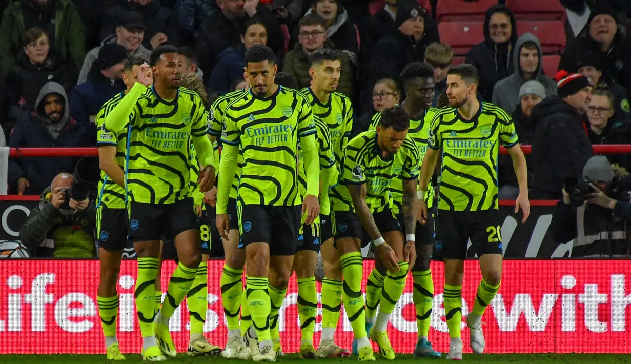 Saat ini, Arsenal berada di posisi tiga dengan 61 poin dari 27 laga atau hanya terpaut dua poin dari Liverpool di peringkat satu. (AP Photo/Rui Vieira)