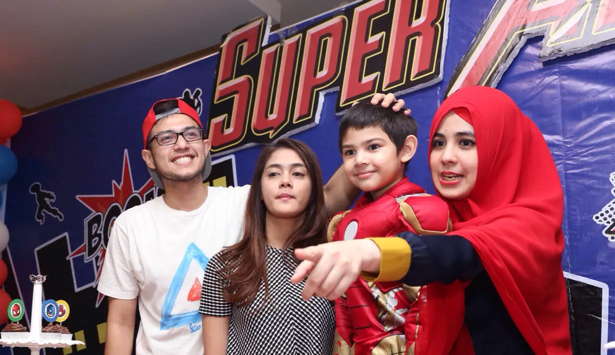 Dalam acara itu, Risty  mengungkapkan bahwa tema ini yang memilih adalah anaknya sendiri, Arsen. (Andy Masela/Bintang.com)