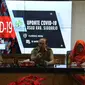 RSUD Sidoarjo membatasi jumlah pengunjung untuk mencegah penyebaran COVID-19 (Liputan6.com/ Dian Kurniawan)