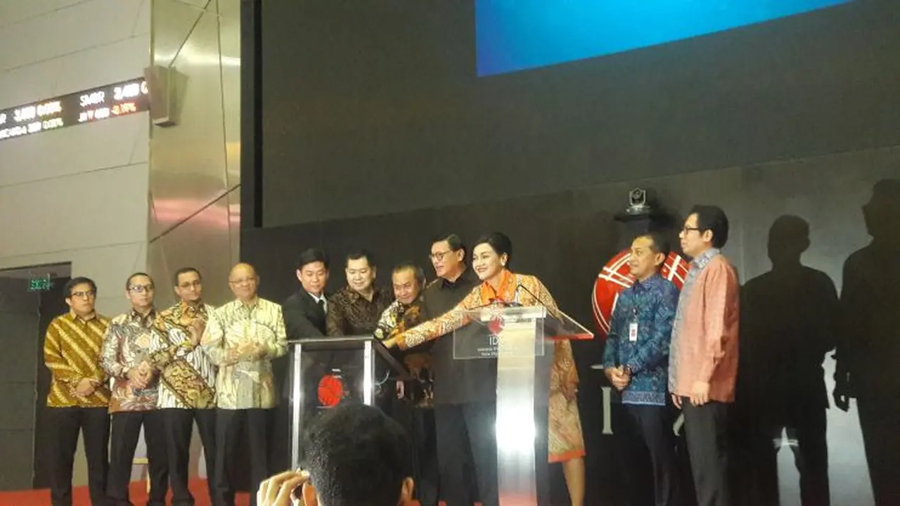 Peluncuran Situs Web IDX Channel TV dan Tampilan Baru IDX Channel, Senin (8/10/2018). (Bawono/Liputan6.com)