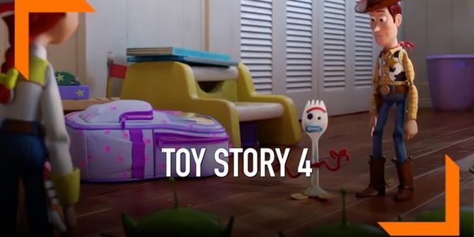 VIDEO: Trailer Toy Story 4 Dirilis, Intip Tokoh Baru Forky