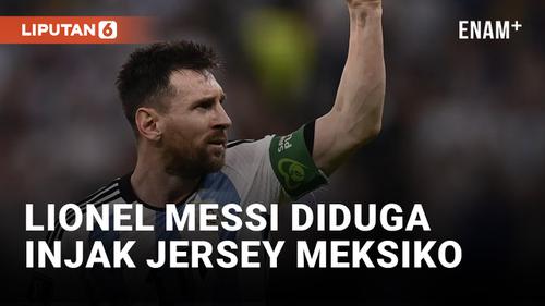 VIDEO: Lionel Messi Diduga Injak Jersey, Petinju Meksiko Canelo Alvarez Beri Ancaman