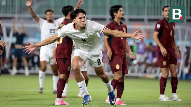 Foto: Debut Impian Mitchell Baker! Hattrick Bawa Timnas Indonesia Pesta 5 Gol atas Kamboja di Piala AFF 2026
