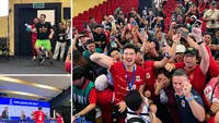 Momen Selebrasi Timnas Indonesia di Ruang Pers: Main Pistol Air dan Rayakan Juara bareng Wartawan