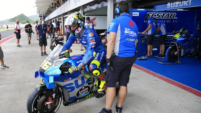 FOTO: Pembalap MotoGP Jalani Sesi Latihan Bebas Pertama di Sirkuit Mandalika